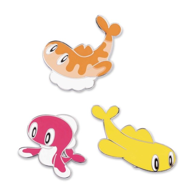 Tatsugiri Pokémon Pins (3-Pack)