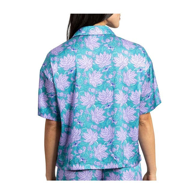 Glimmering Depths Pokémon Sleepwear Button-Up Shirt - Women