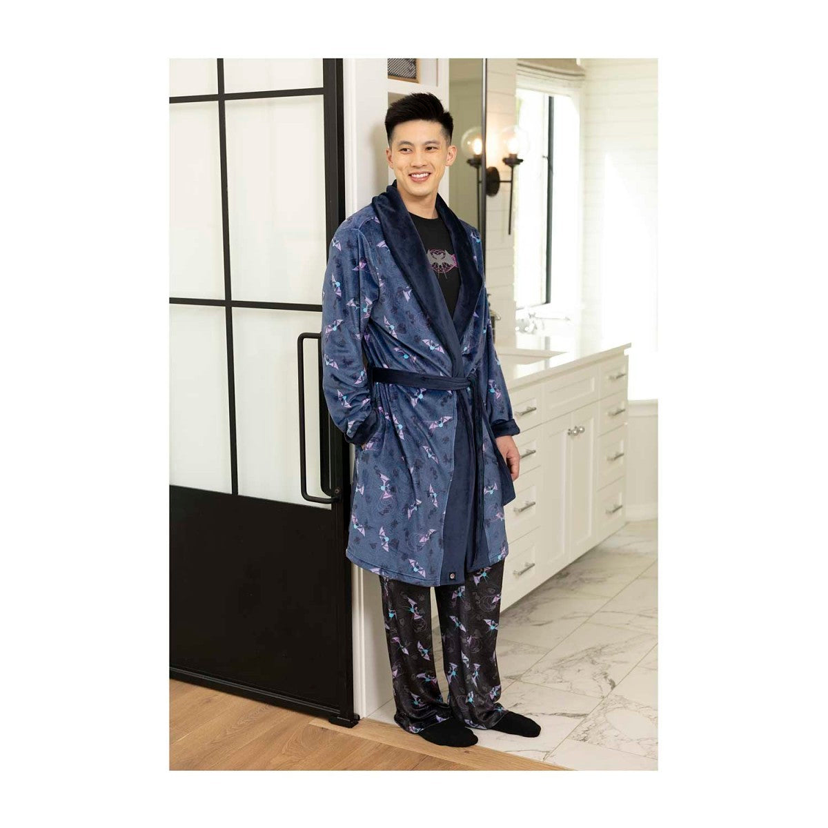 Soaring Sonar Pokémon Sleepwear Robe - Adult