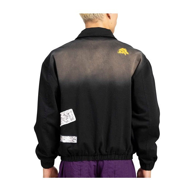 Thunder Shock Dark Noise Bomber Jacket - Men