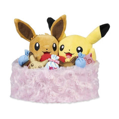 Seasonal Celebrations: Pikachu & Eevee Sweet Days Plush - 7 ¼ In.