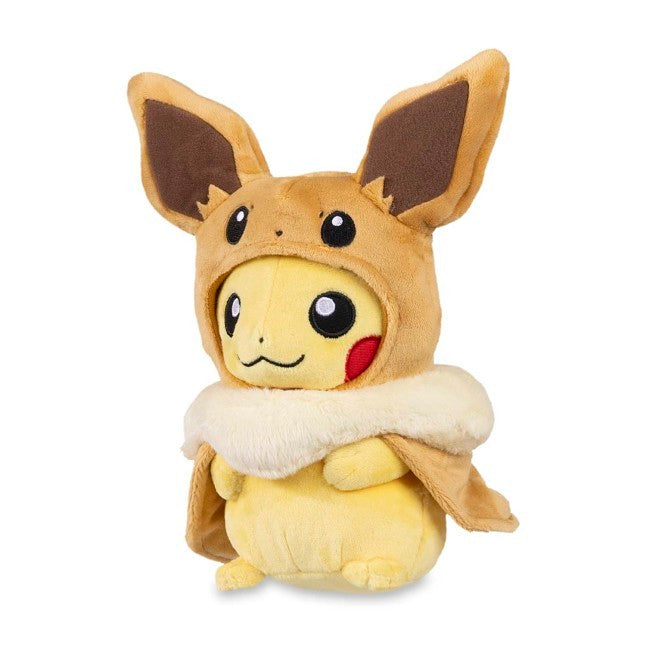 Eevee Cape Pikachu Poké Plush - 9 In.
