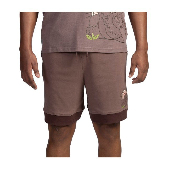Slaking Pokémon Lounge Brown Casual Shorts - Men