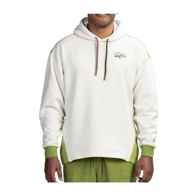 Rowlet Pokémon Lounge White Fleece Pullover Hoodie - Adult
