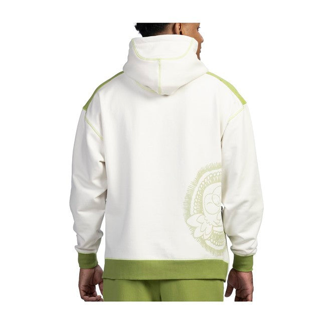 Rowlet Pokémon Lounge White Fleece Pullover Hoodie - Adult