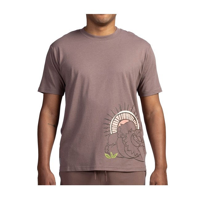 Slaking Pokémon Lounge Brown T-Shirt - Adult