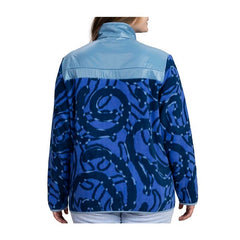 Poliwag Blue Quarter-Snap Pullover Jacket