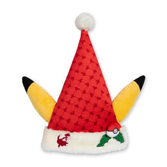 Pikachu Pokémon Holiday Plush Hat (One Size-Adult)