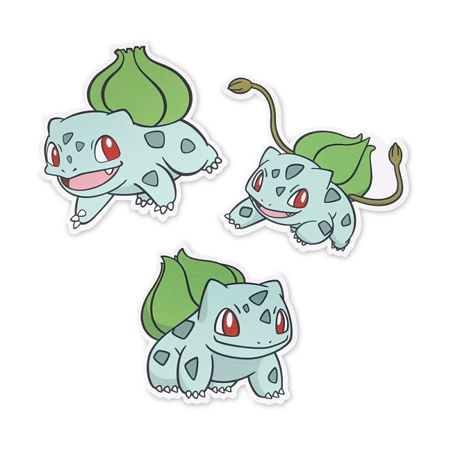 Bulbasaur Stickers (3-Pack)