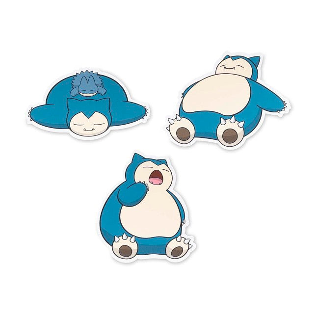Snorlax Stickers (3-Pack)