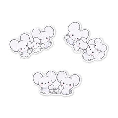 Tandemaus Stickers (3-Pack)