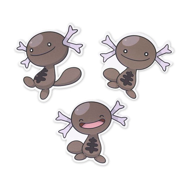 Paldean Wooper Stickers (3-Pack)