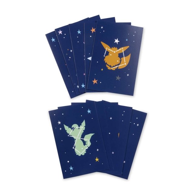 Eevee Constellations Greeting Cards (10-Pack)