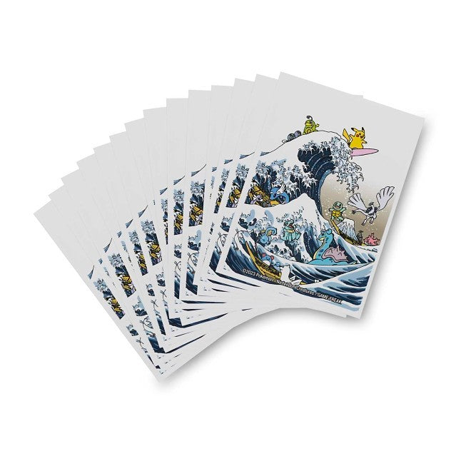 Pokémon TCG: Great Wave Pikachu & Friends Card Sleeves (65 Sleeves)