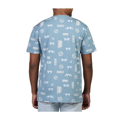 Tandemaus Maushold Household Blue Allover-Print T-Shirt - Adult