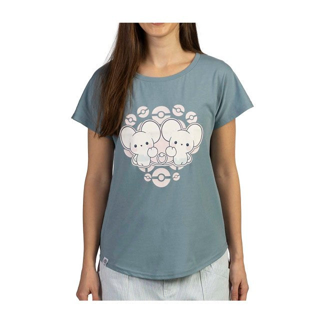 Tandemaus Maushold Household Blue T-Shirt - Women