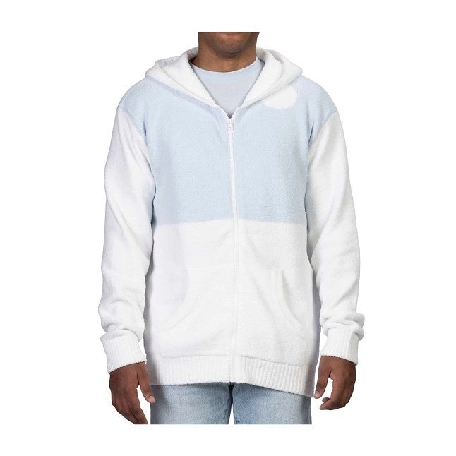 Maushold Household Blue & White Zip-Up Hoodie - Adult