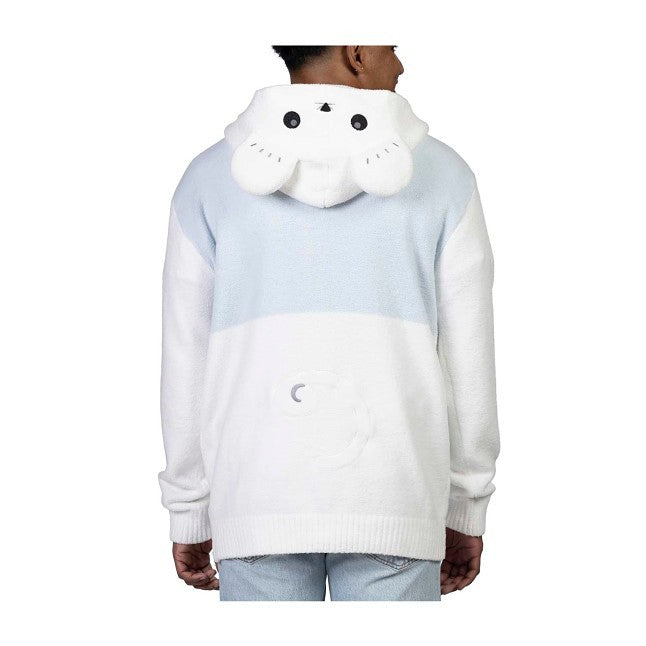Maushold Household Blue & White Zip-Up Hoodie - Adult