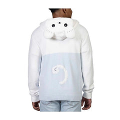 Maushold Household White & Blue Zip-Up Hoodie - Adult