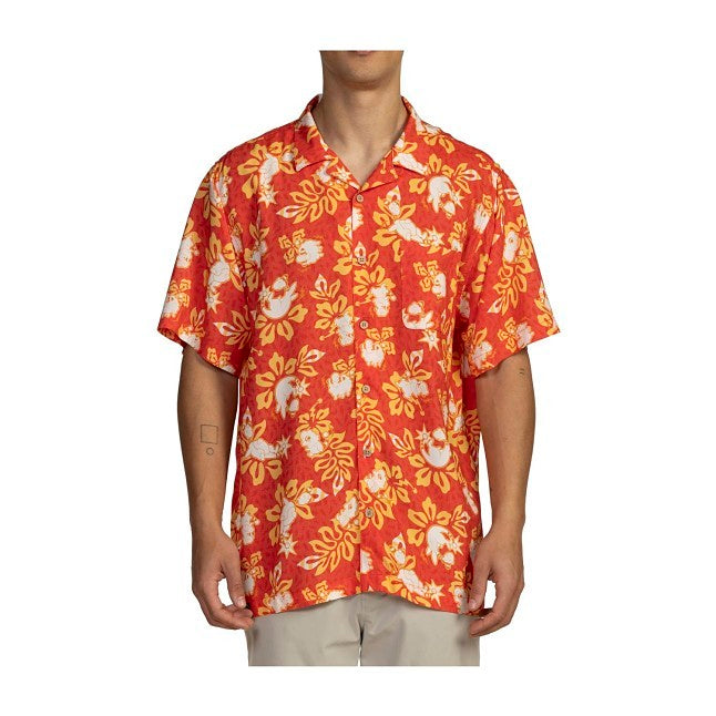 Ampharos & Friends Pokémon Tropical Button-Up Shirt - Adult