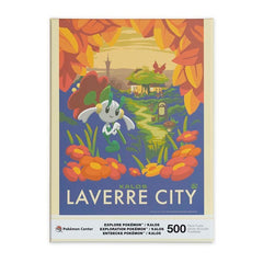 Kalos Explore Pokémon Puzzle (500 Pieces)
