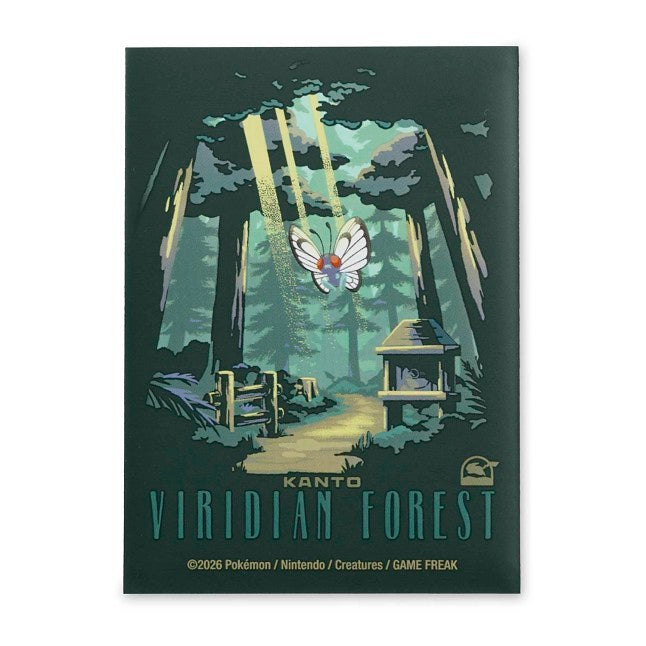 Pokémon TCG: Kanto Explore Pokémon Premium Card Sleeves (65 Sleeves)