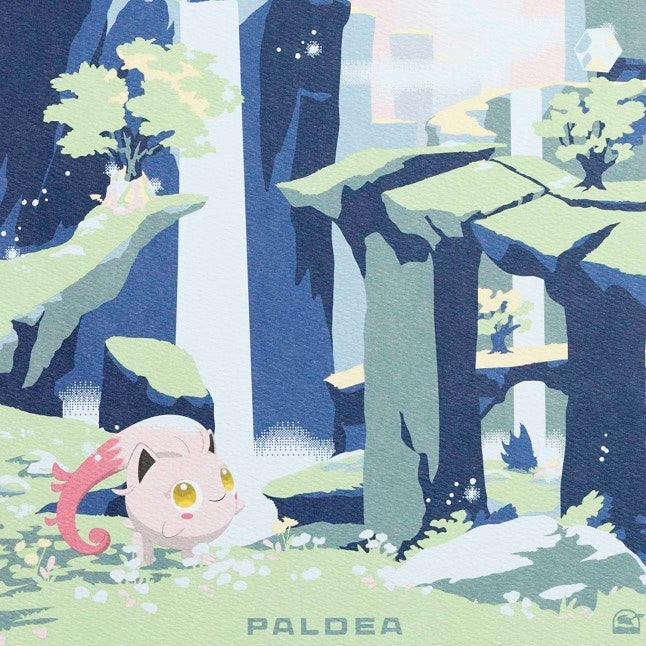 Paldea Explore Pokémon Poster