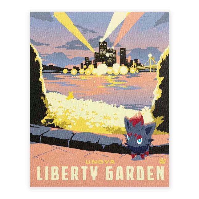 Unova Explore Pokémon Poster