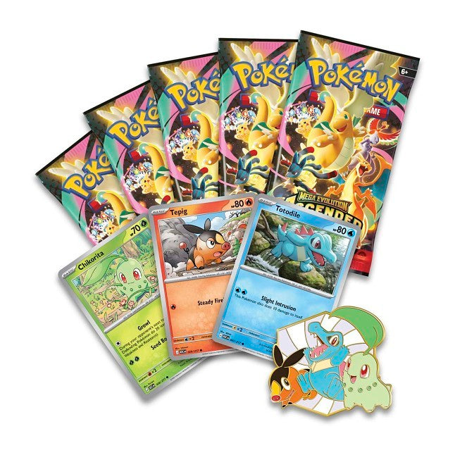 Pokémon TCG: Mega Evolution-Ascended Heroes First Partners Deluxe Pin Collection