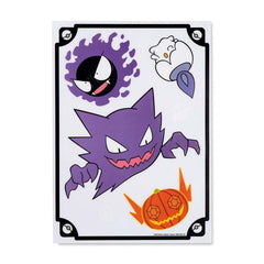 Ghost Types Pokémon Halloween Window Clings (5 Sheets)