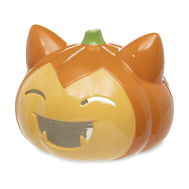 Pumpkin Snorlax Ceramic Tea Light Holder