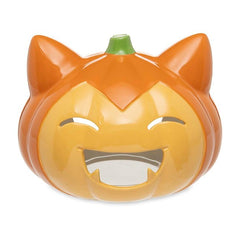 Pumpkin Snorlax Ceramic Tea Light Holder