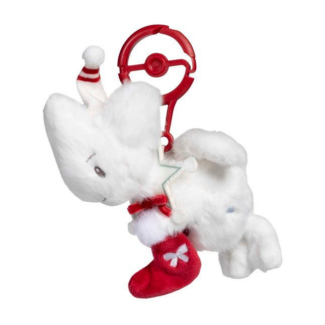 Togetic Pokémon Holiday Wishes Plush Key Chain