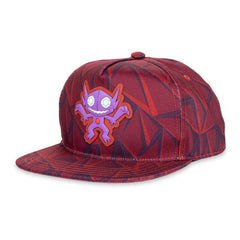 Sableye Red Flat-Bill Hat (One Size-Adult)