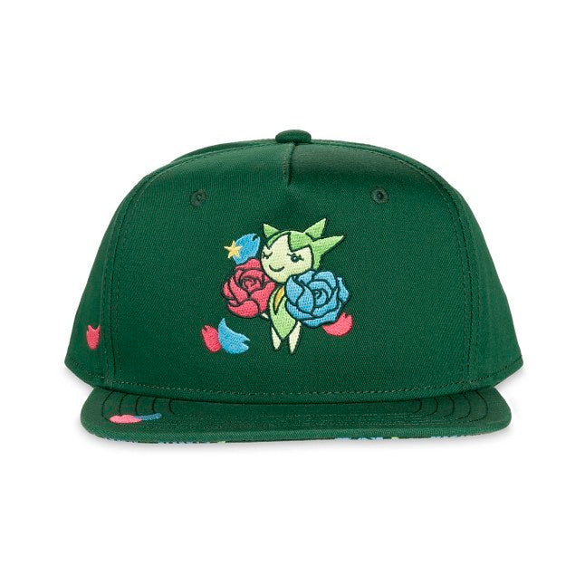 Roselia Green Flat-Bill Hat (One Size-Adult)
