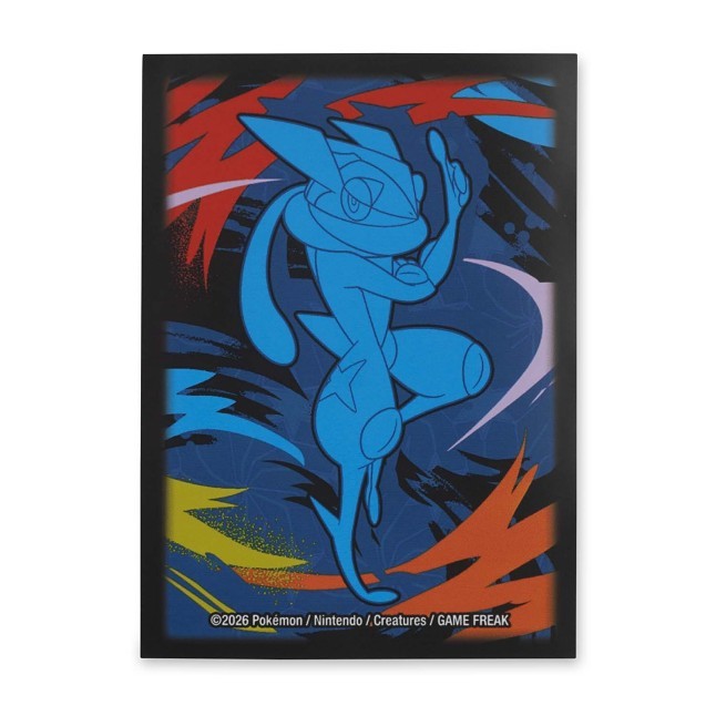 Pokémon TCG: Greninja Slashing Waves Card Sleeves (65 Sleeves)