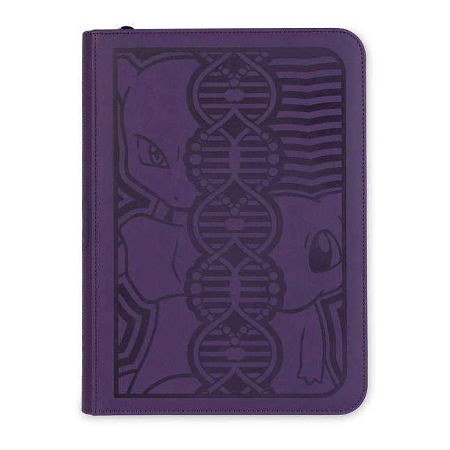 Pokémon TCG: Mewtwo & Mew DNA Premium Zip Binder