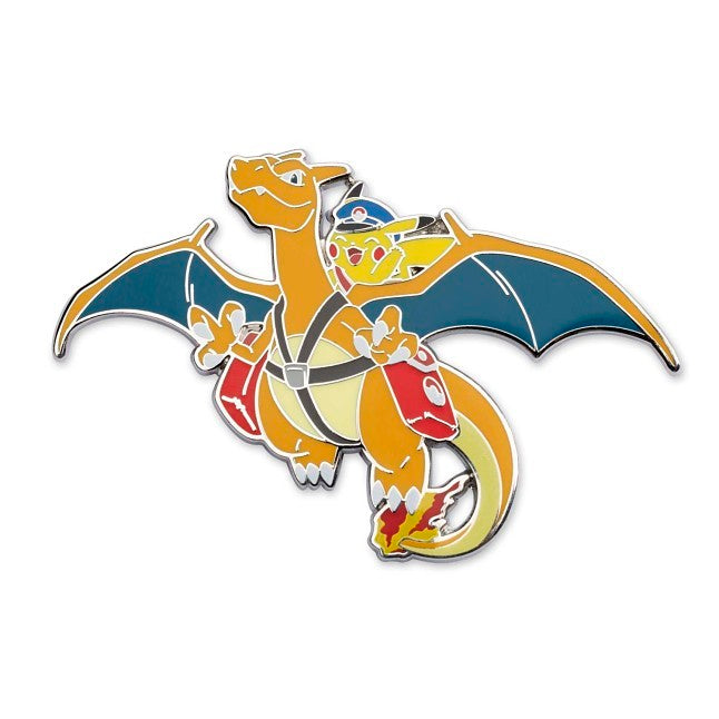 Special Delivery Pikachu & Charizard Pokémon Pin