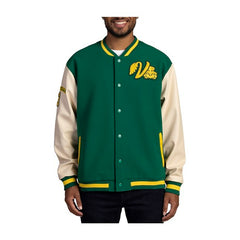 Venusaur Green Baseball Varsity Jacket - Adult