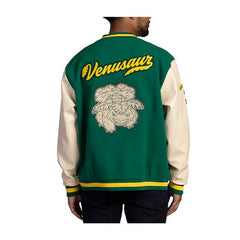 Venusaur Green Baseball Varsity Jacket - Adult