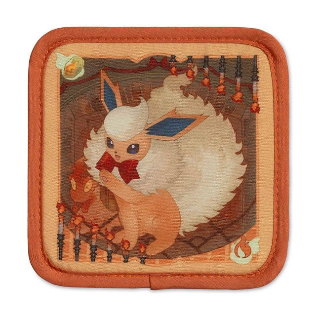 Eevee Collection: Flareon Fabric Coaster