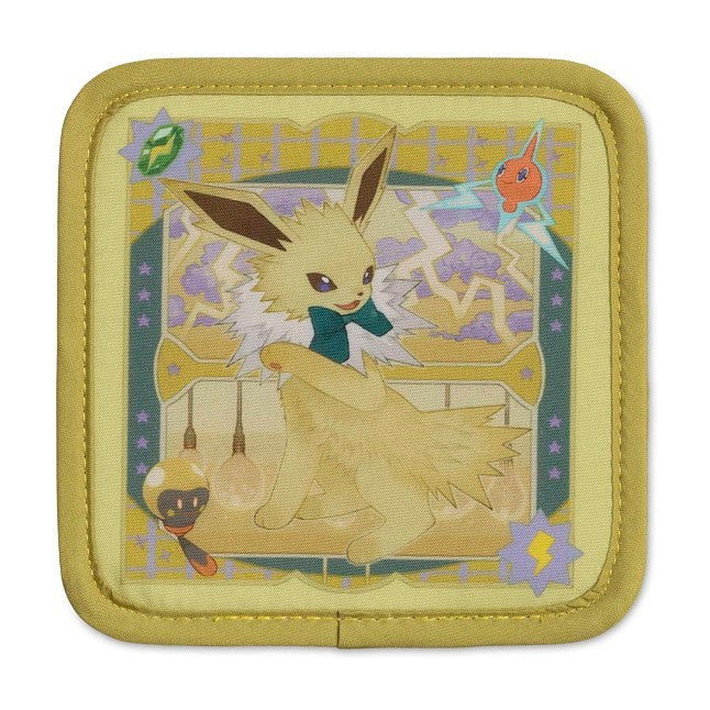 Eevee Collection: Jolteon Fabric Coaster
