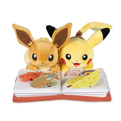 Seasonal Celebrations: Pikachu & Eevee Discovery Days Plush - 12 In.