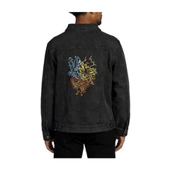 Articuno, Zapdos & Moltres Black Denim Jacket - Adult