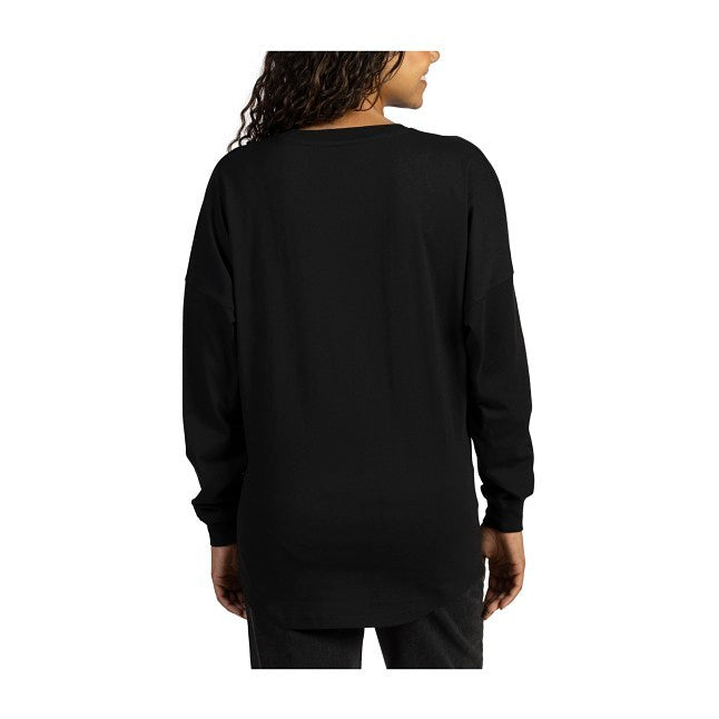 Articuno, Zapdos & Moltres Black Oversize Long-Sleeve T-Shirt - Women