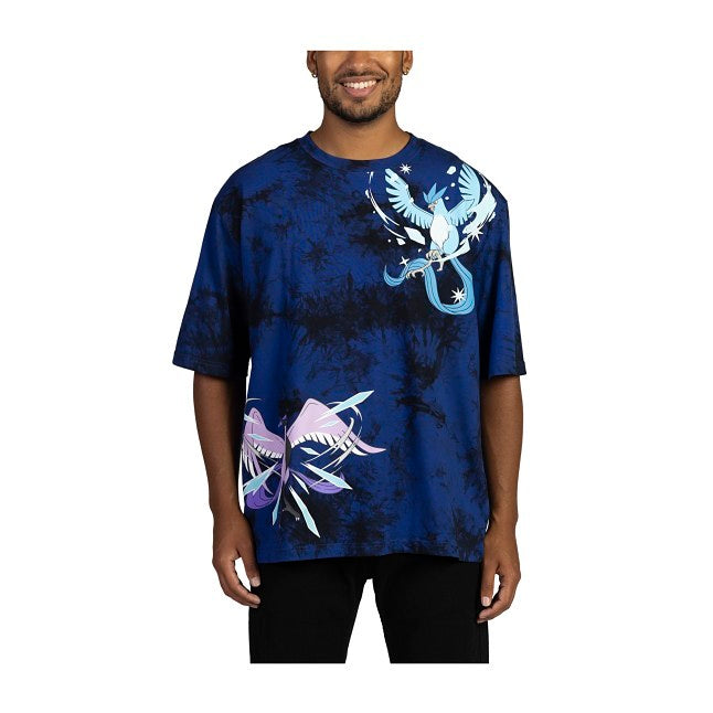Articuno & Galarian Articuno Blue Oversize T-Shirt - Adult