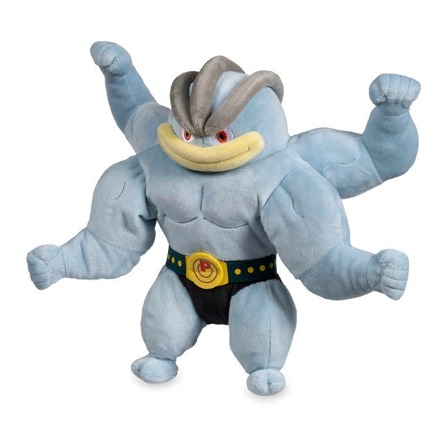 Machamp Practice Makes Perfect Flexing Plush