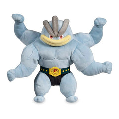 Machamp Practice Makes Perfect Flexing Plush