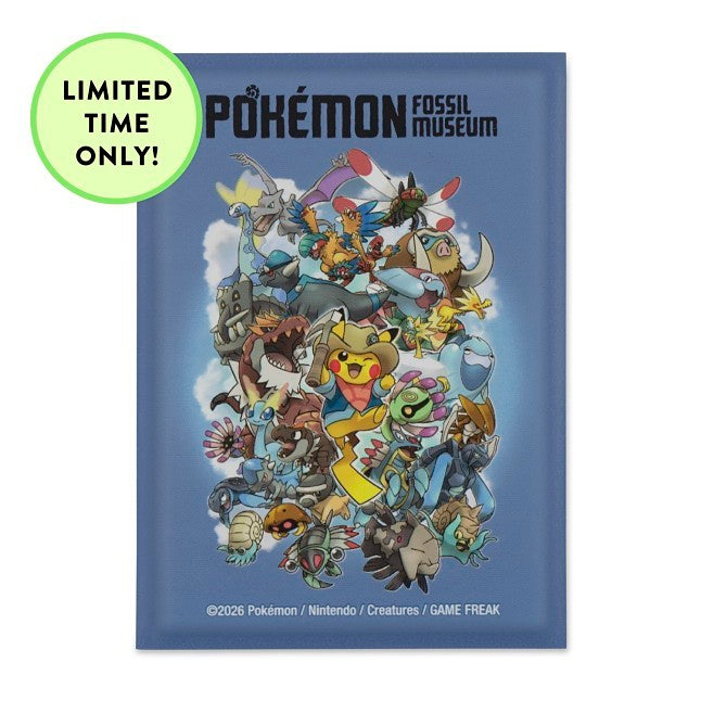 Pokémon Fossil Museum: Pokémon TCG Card Sleeves (65 Sleeves)
