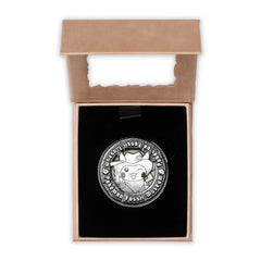 Pokémon Fossil Museum: Excavator Pikachu & Tyrantrum Skeleton Commemorative Coin